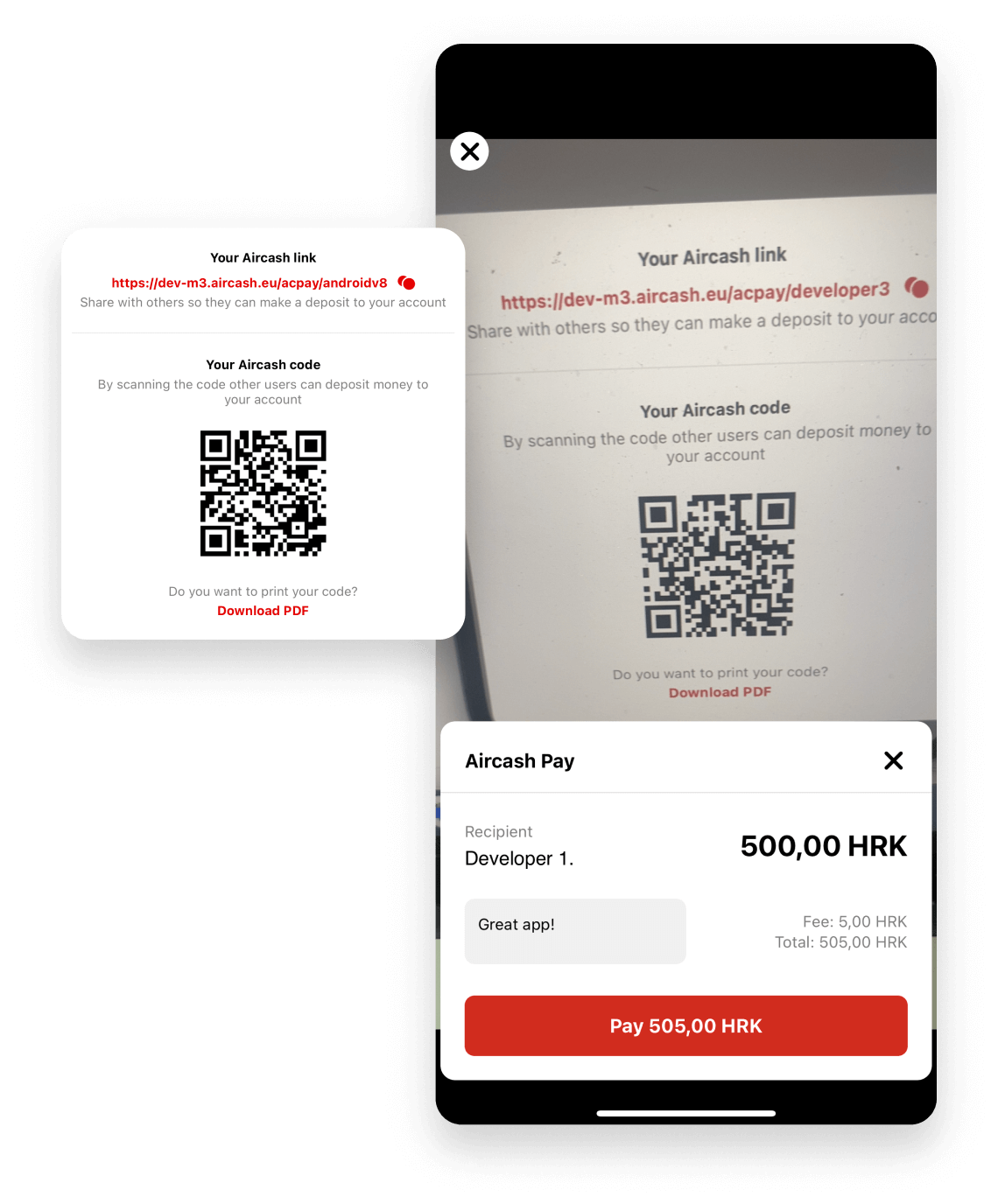 Project details img: Scan & Pay